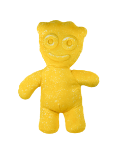 SOUR PATCH KIDS Yellow Kid Shaped Pillow