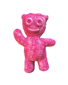 SOUR PATCH KIDS Pink Kid Shaped Pillow